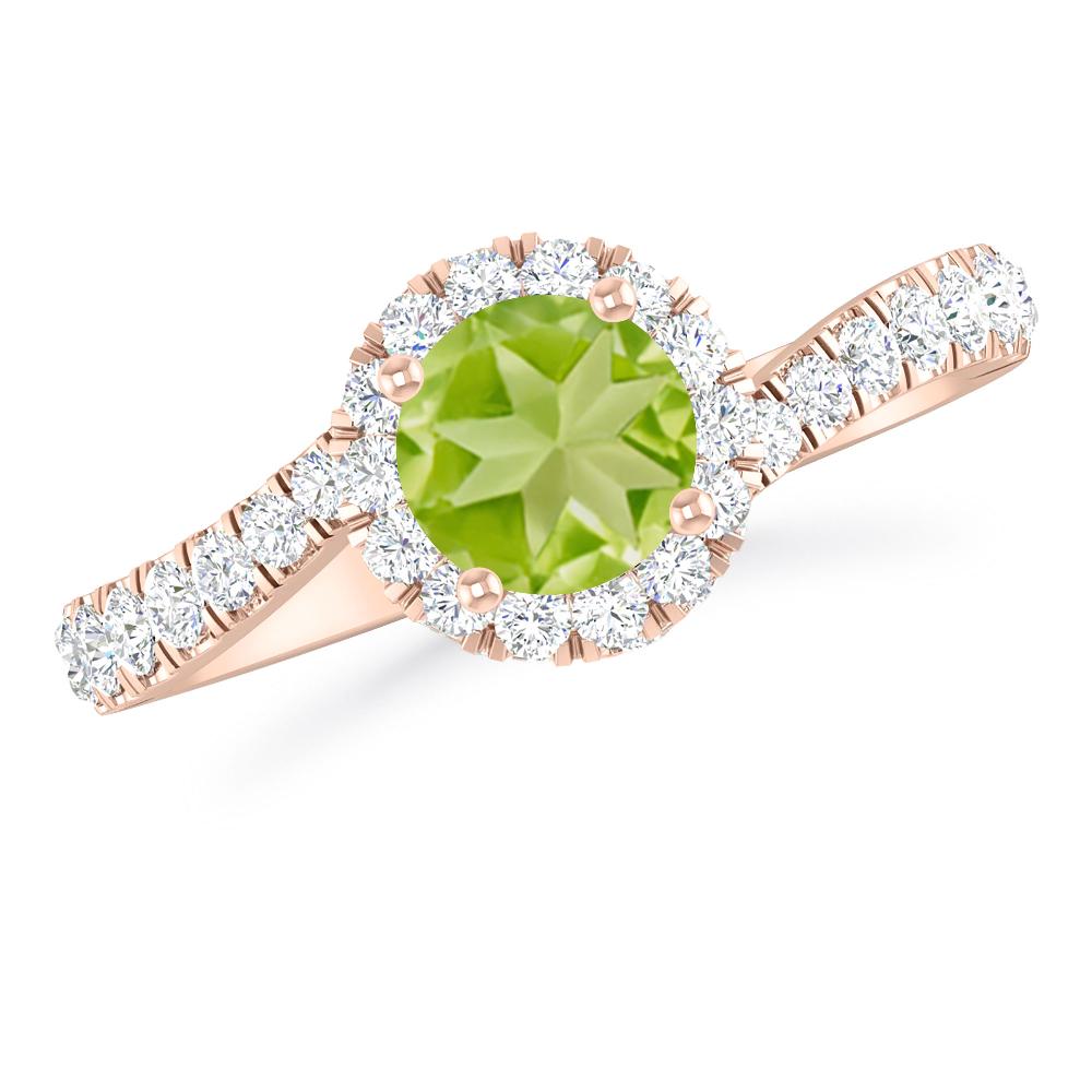 Rose Gold - Peridot