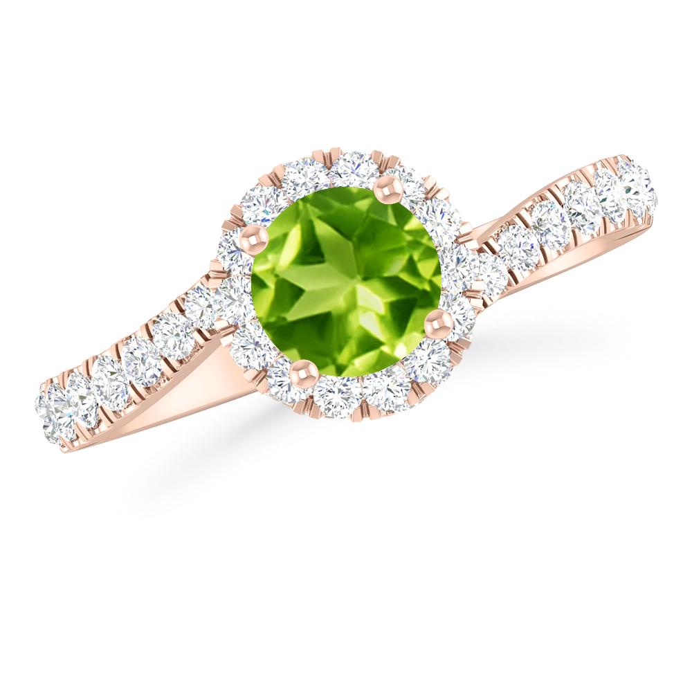 Rose Gold - Peridot