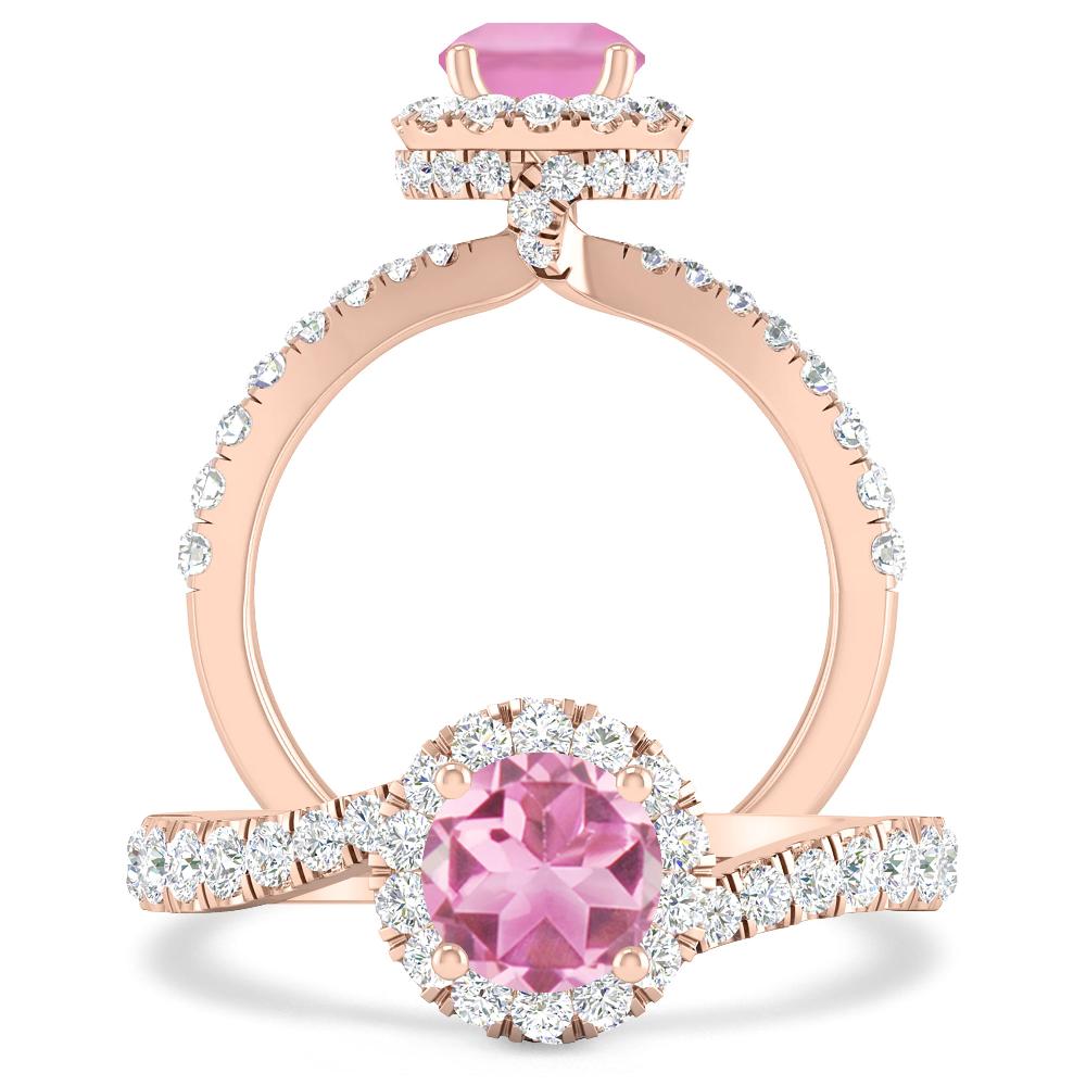 Rose Gold - Pink Tourmaline