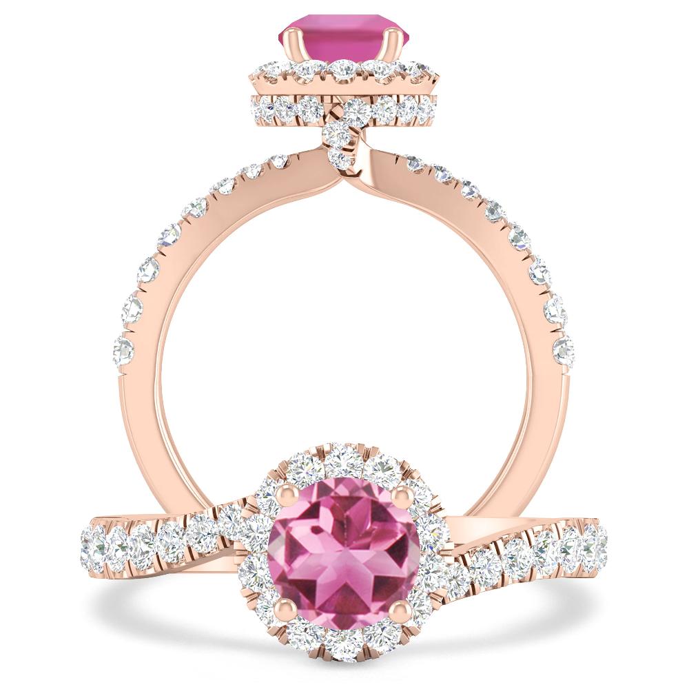 Rose Gold - Pink Tourmaline