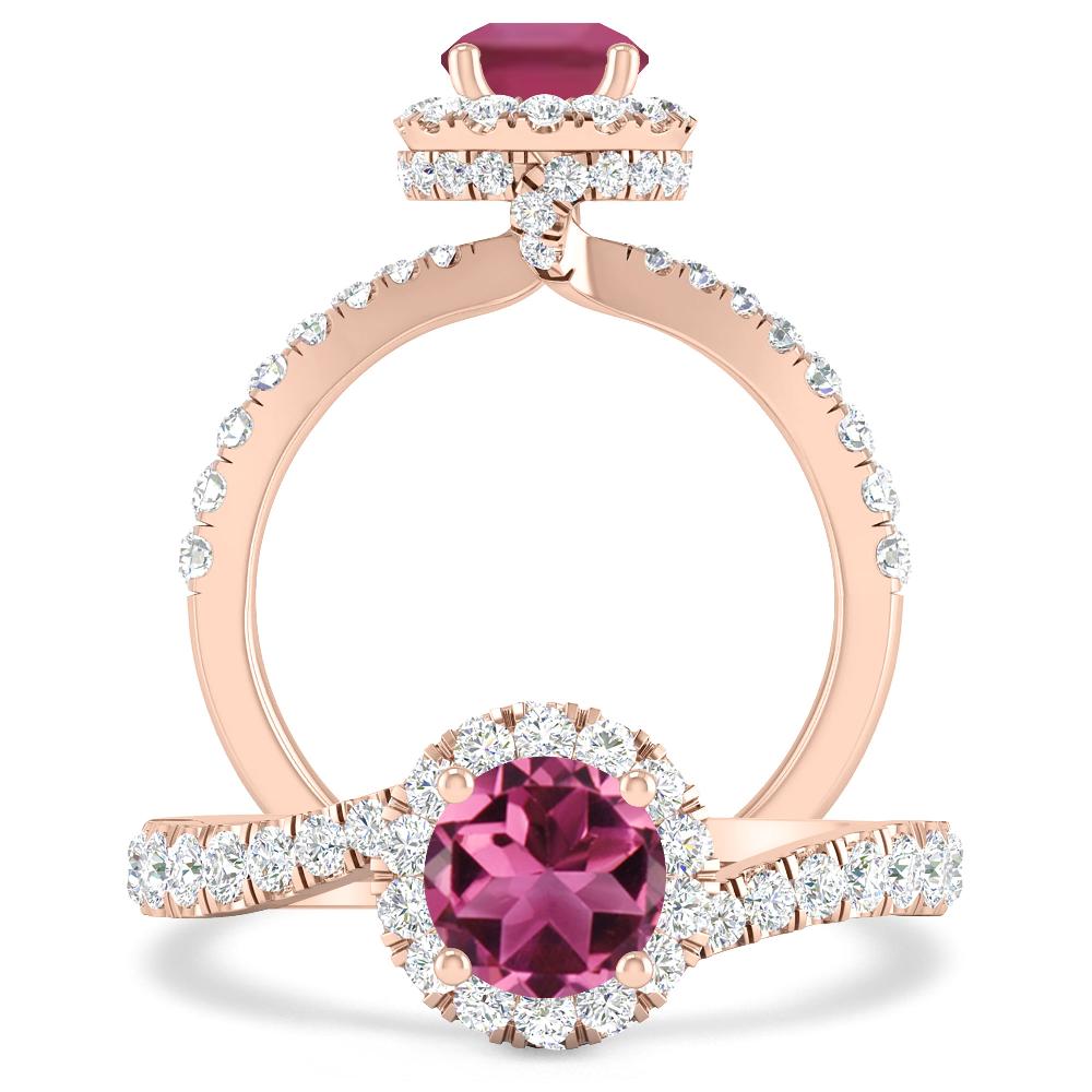 Rose Gold - Pink Tourmaline