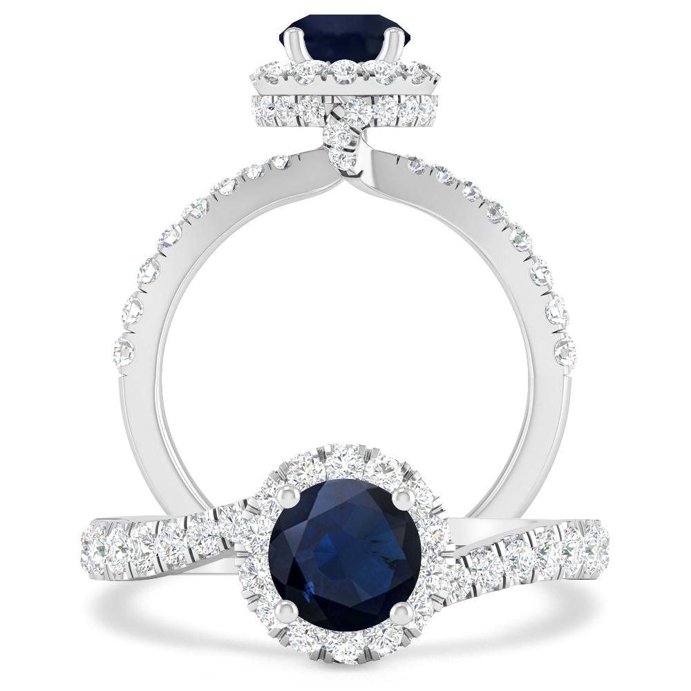 White Gold - Sapphire