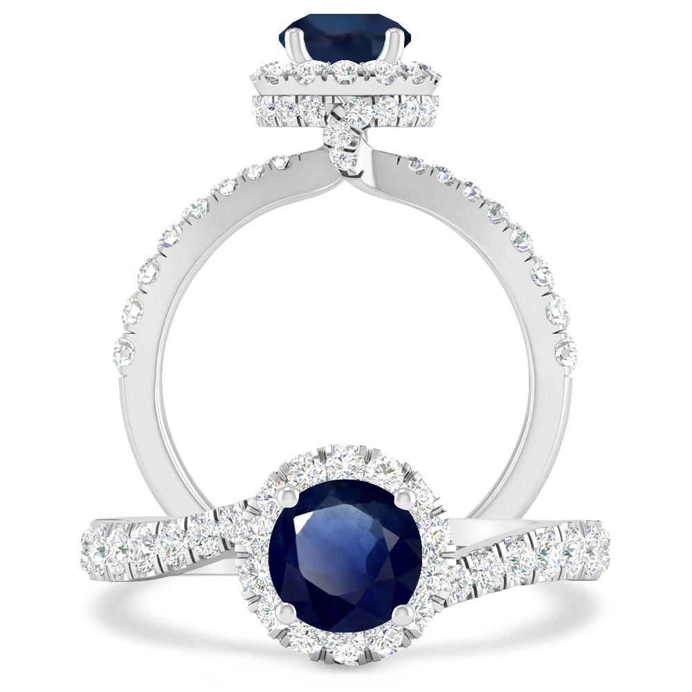 White Gold - Sapphire