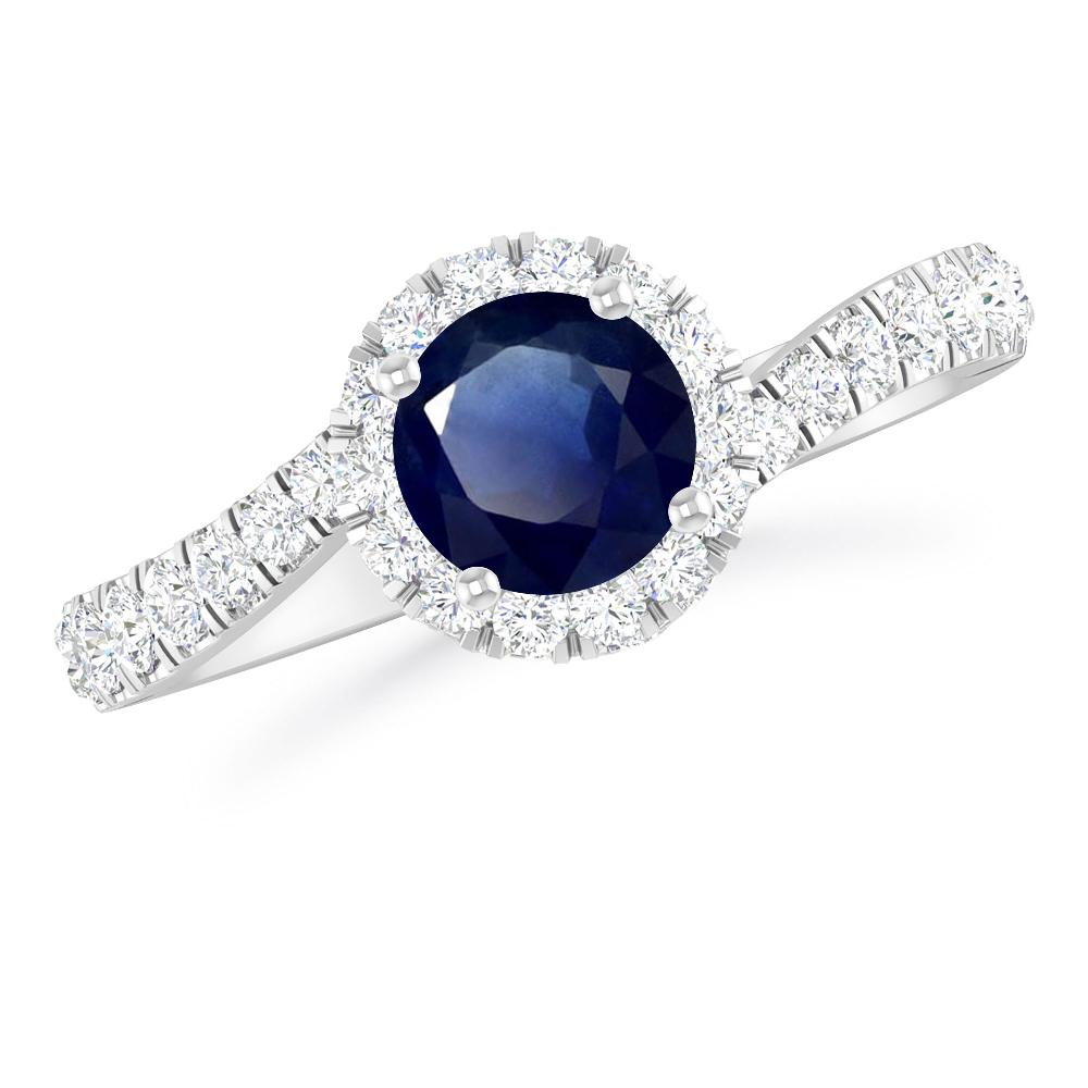 White Gold - Sapphire