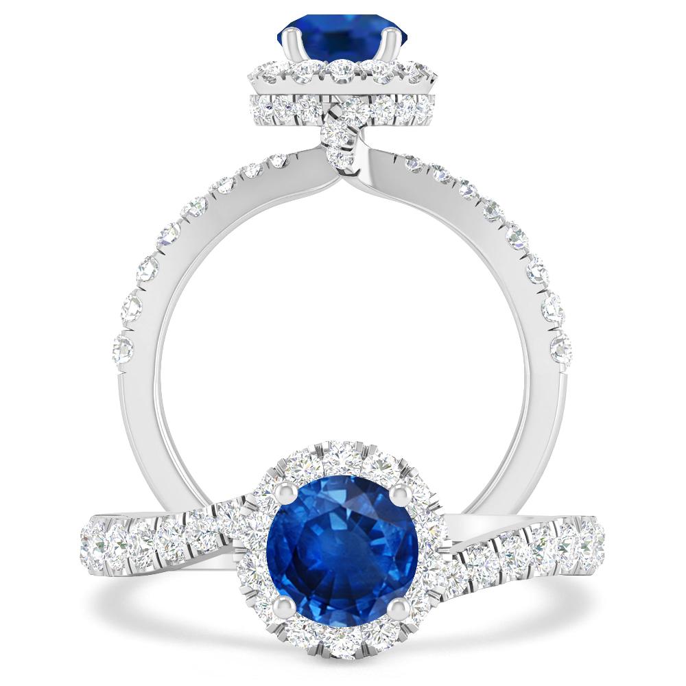 White Gold - Sapphire