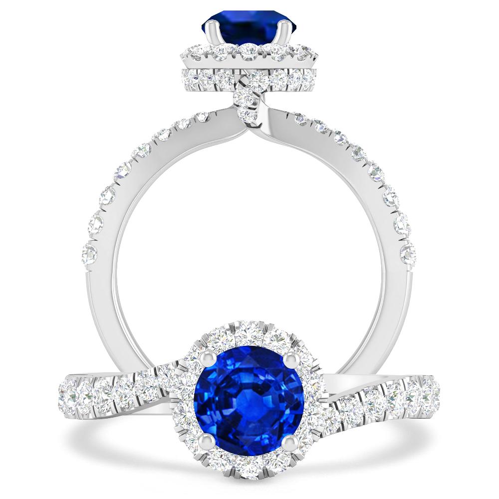 White Gold - Sapphire