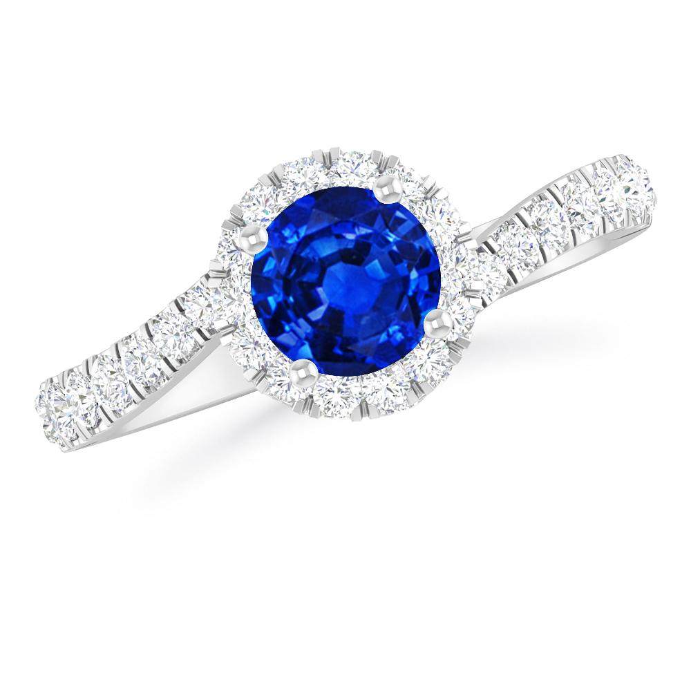 White Gold - Sapphire