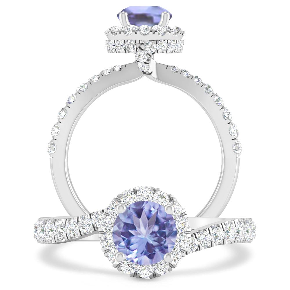 White Gold - Tanzanite