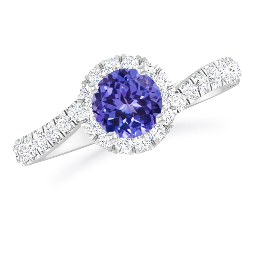 White Gold - Tanzanite