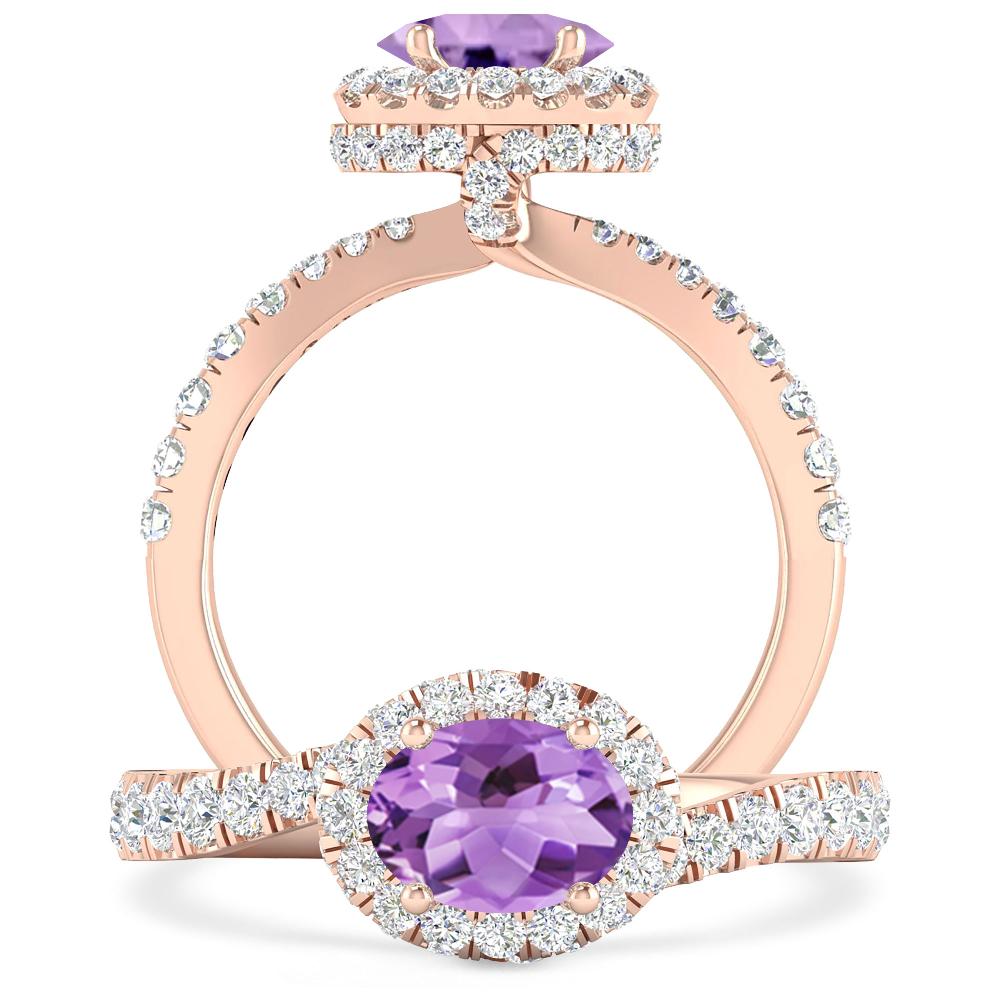 Rose Gold - Amethyst