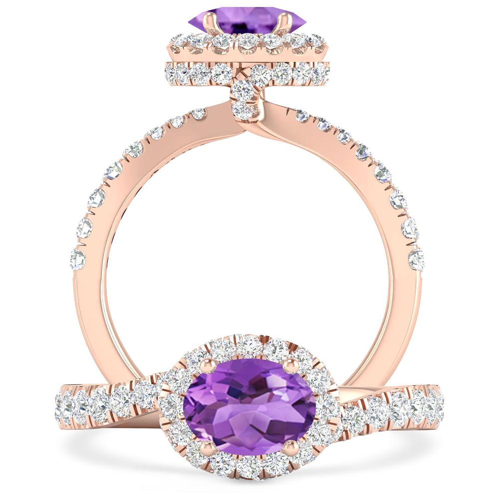 Rose Gold - Amethyst