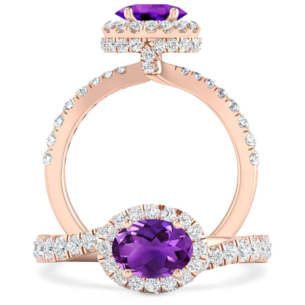 Rose Gold - Amethyst