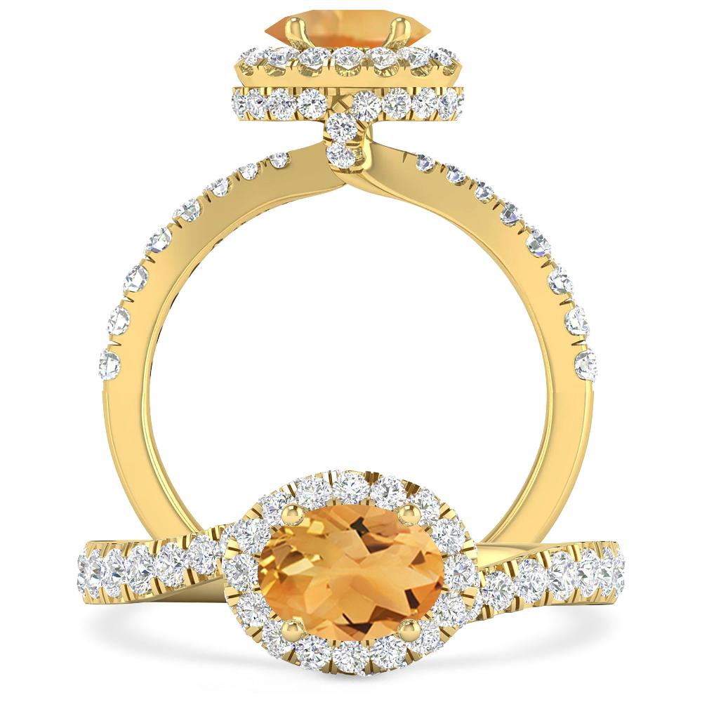 Yellow Gold - Citrine