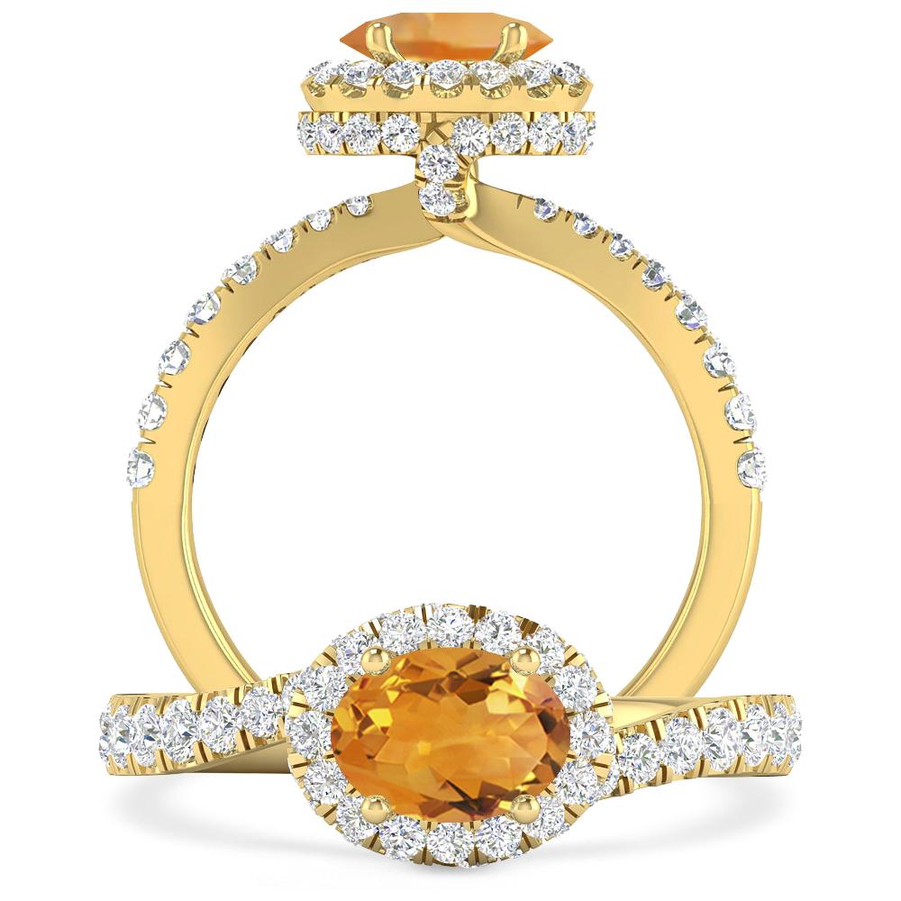 Yellow Gold - Citrine