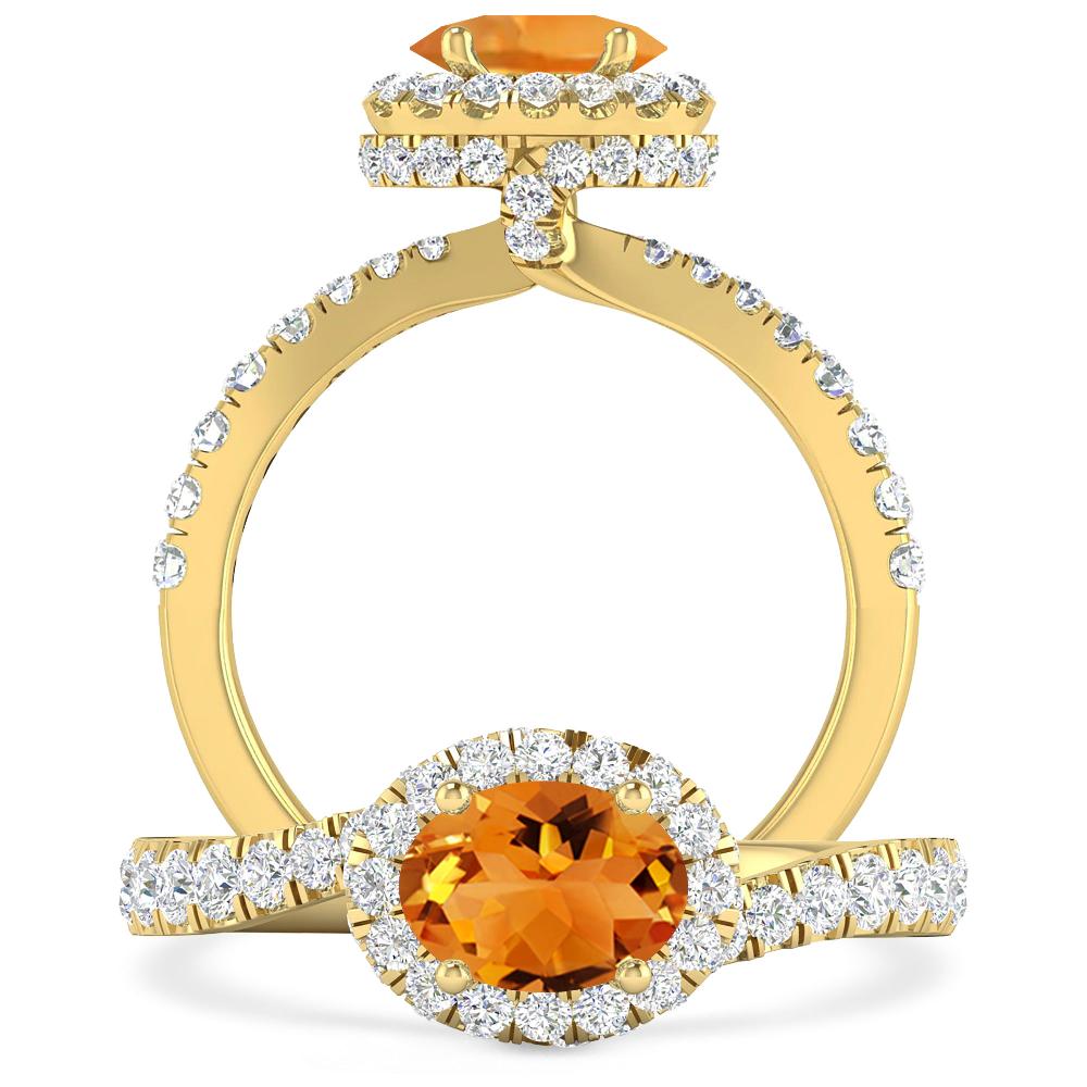 Yellow Gold - Citrine