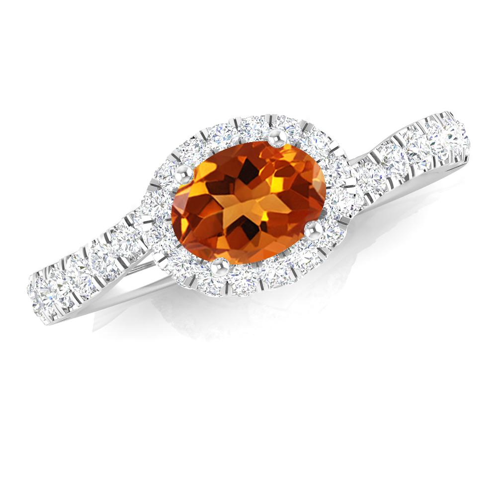 White Gold - Citrine