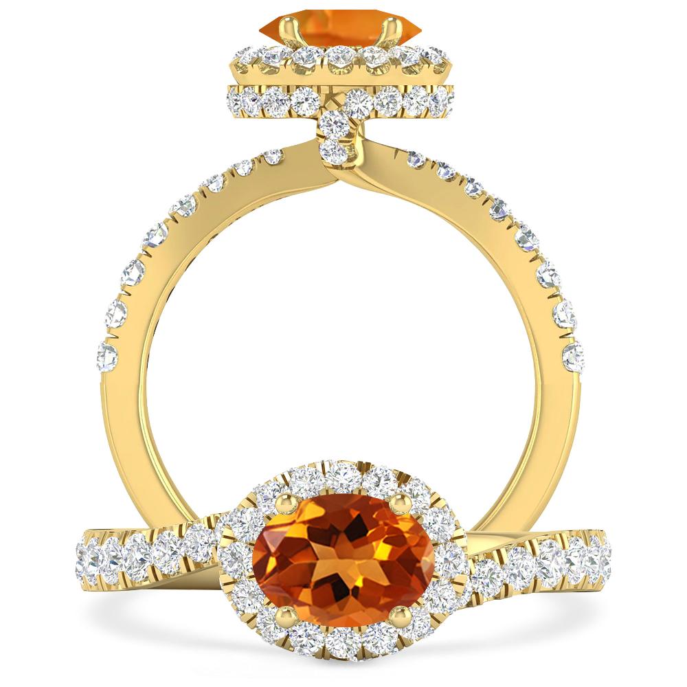 Yellow Gold - Citrine