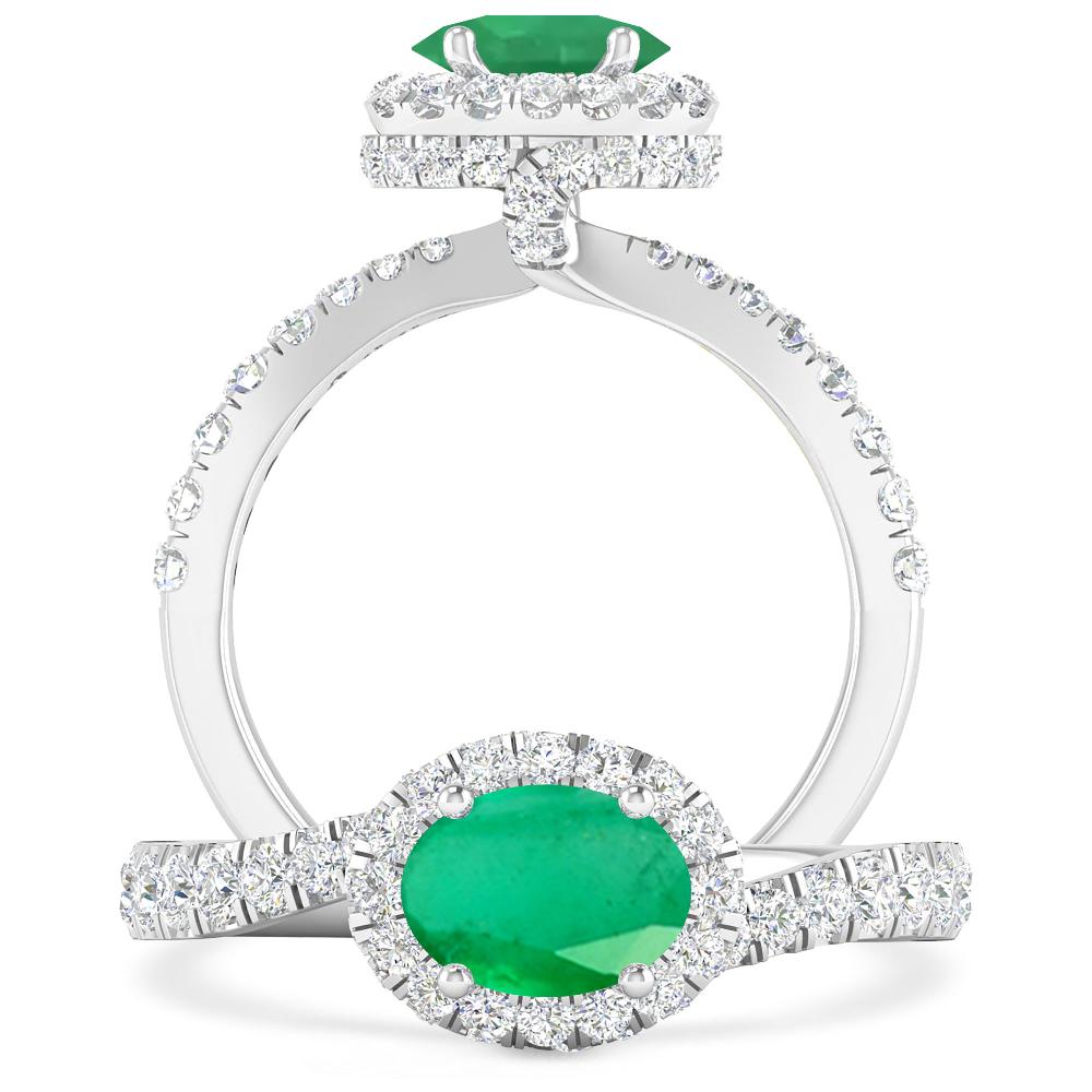 White Gold - Emerald