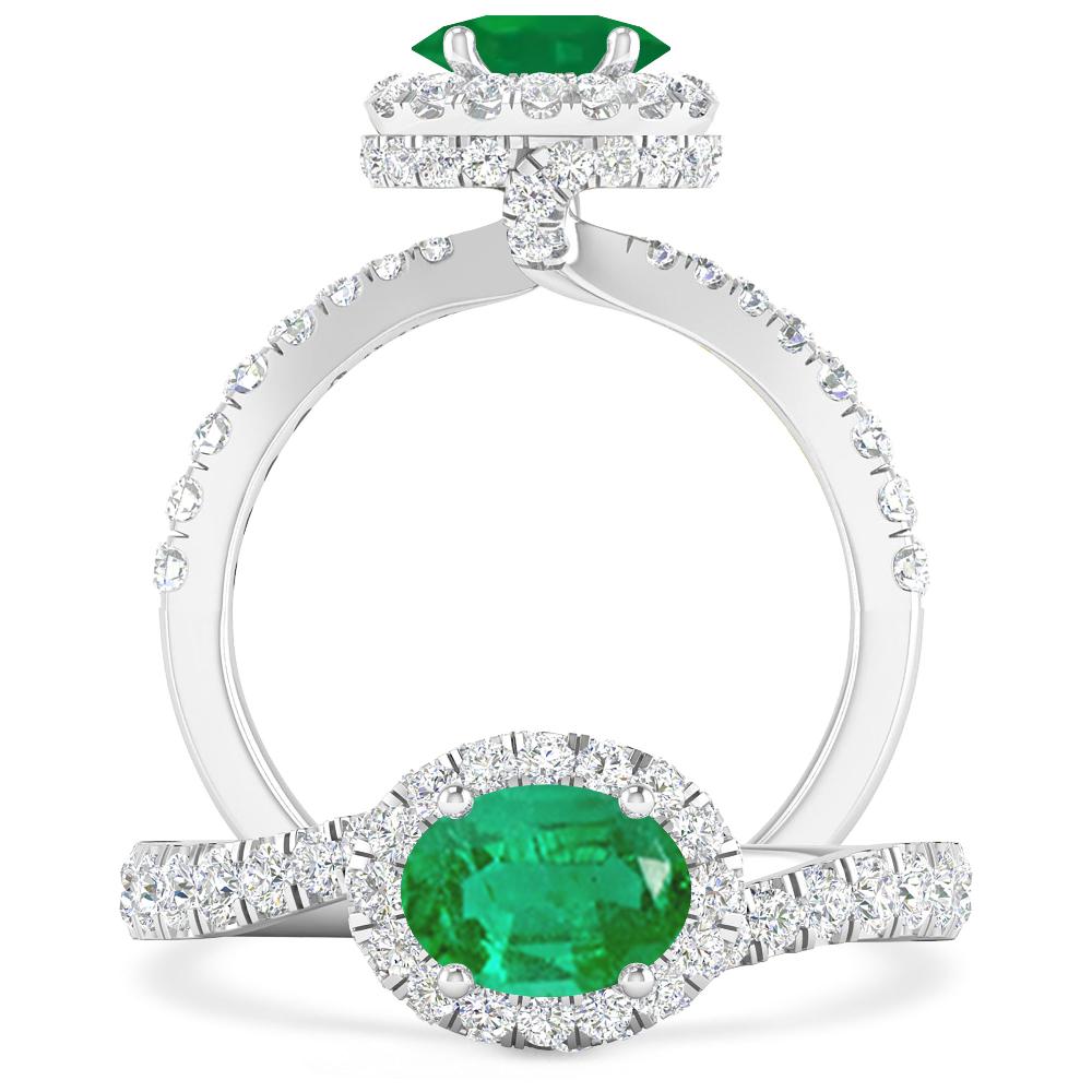 White Gold - Emerald