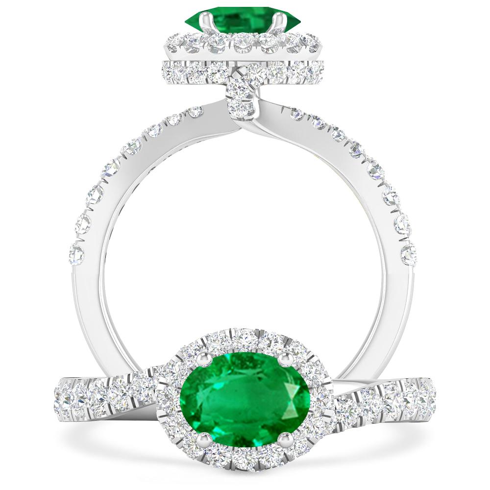 White Gold - Emerald