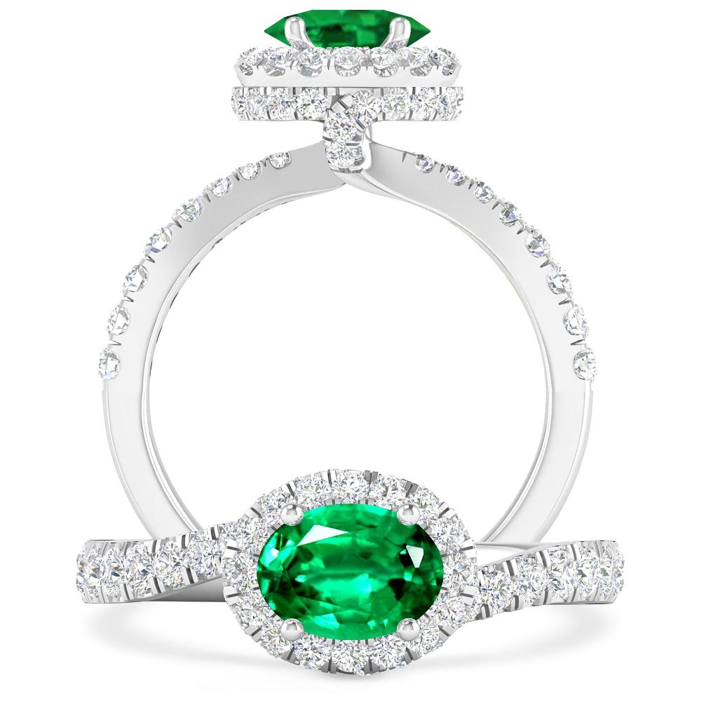 White Gold - Emerald