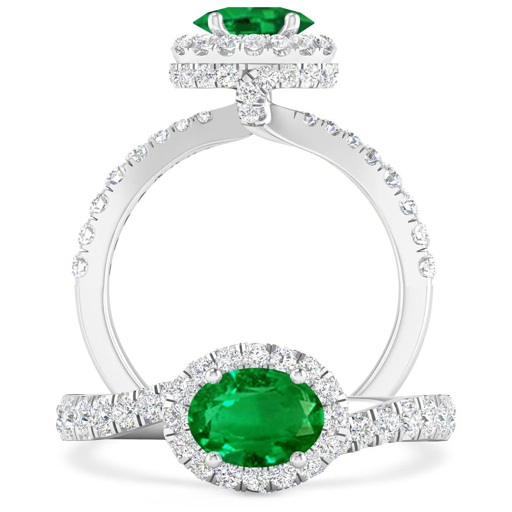 White Gold - Emerald