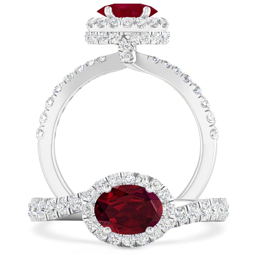 White Gold - Garnet