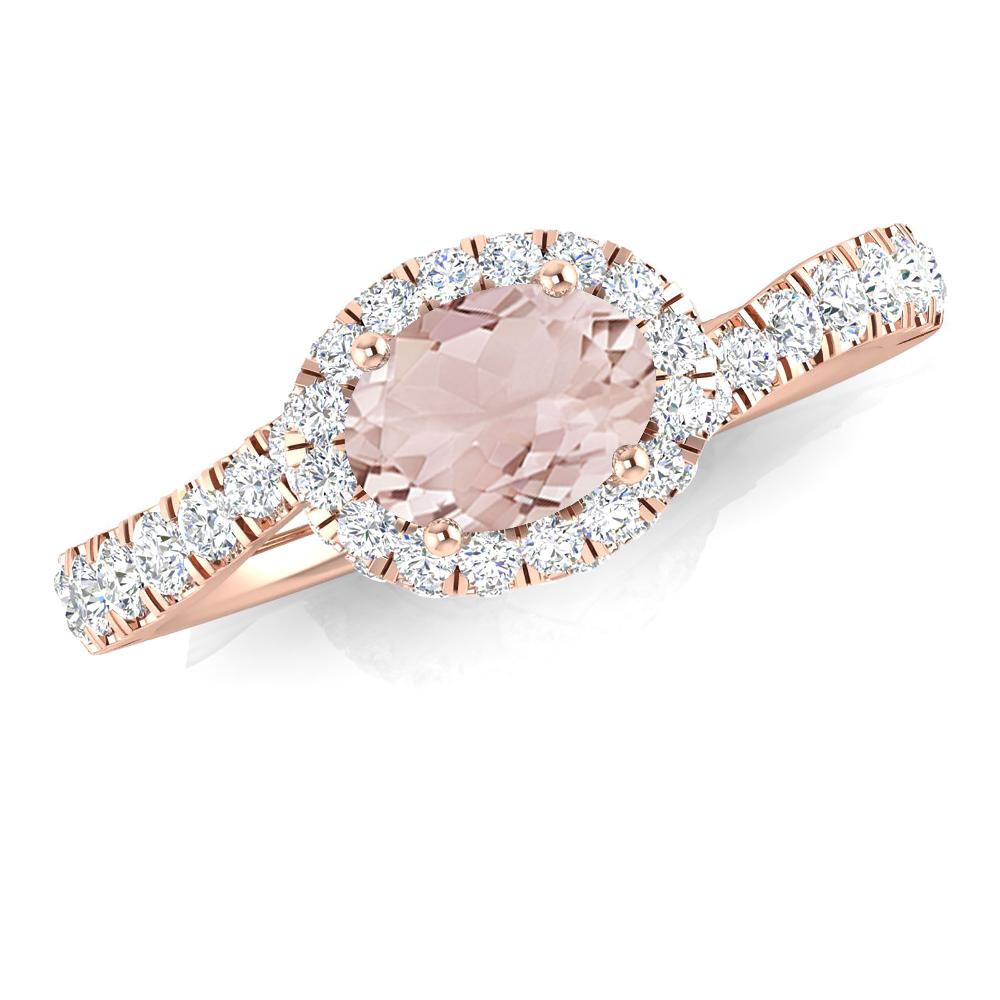 Rose Gold - Morganite