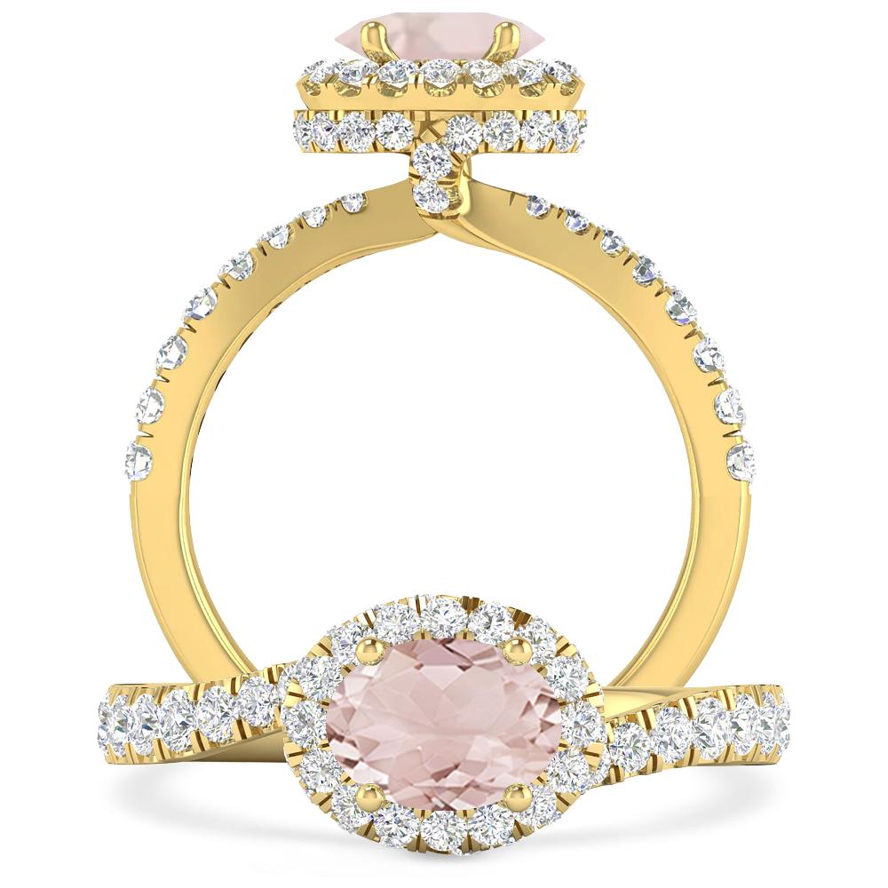 Yellow Gold - Morganite