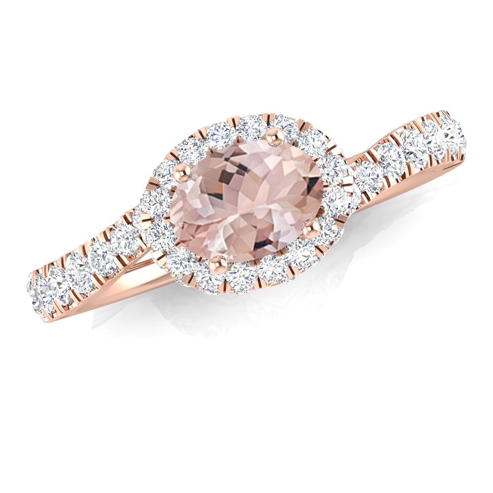 Rose Gold - Morganite