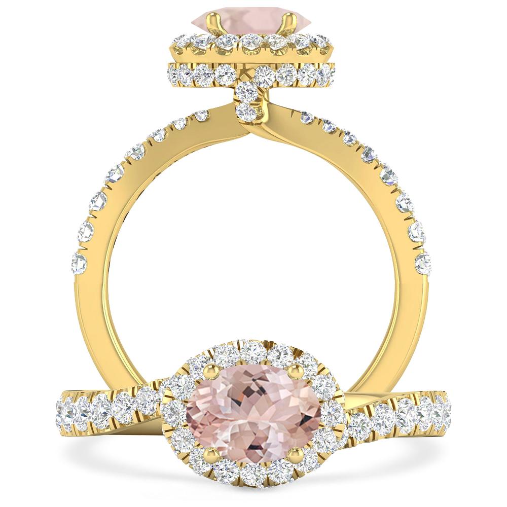 Yellow Gold - Morganite