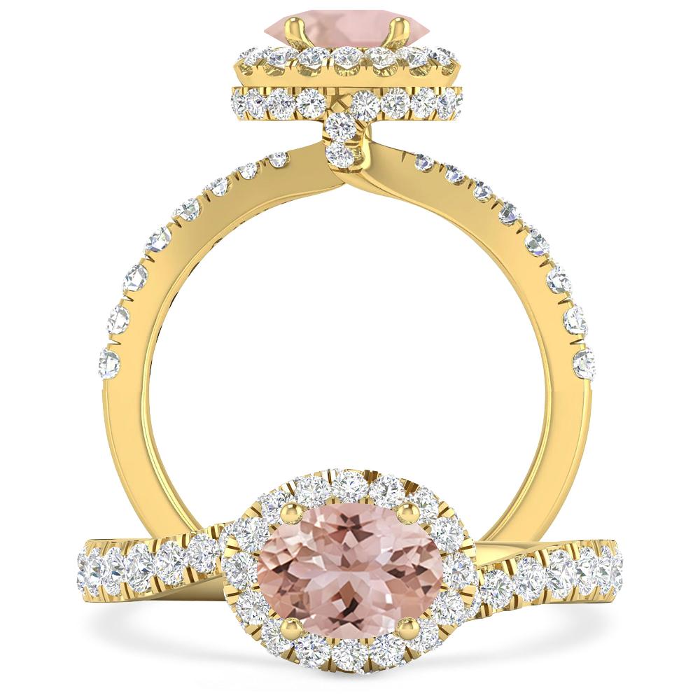 Yellow Gold - Morganite