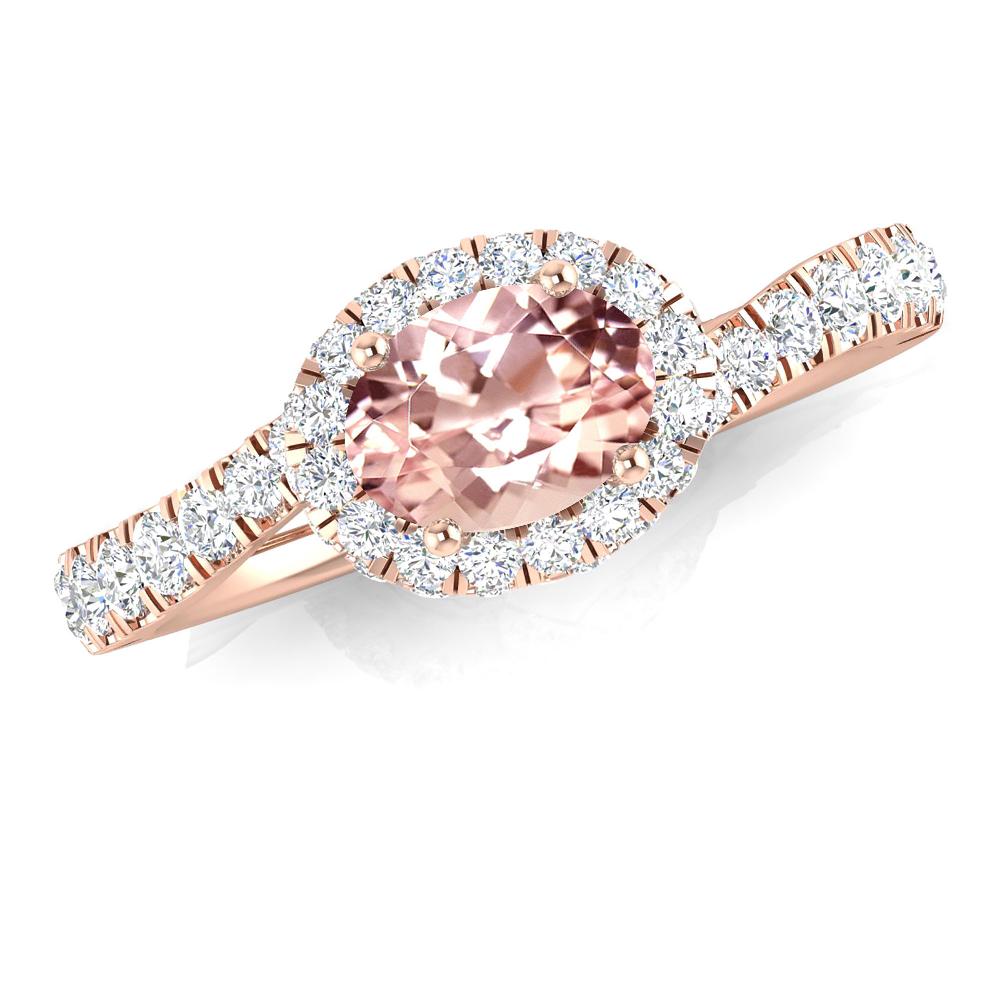 Rose Gold - Morganite