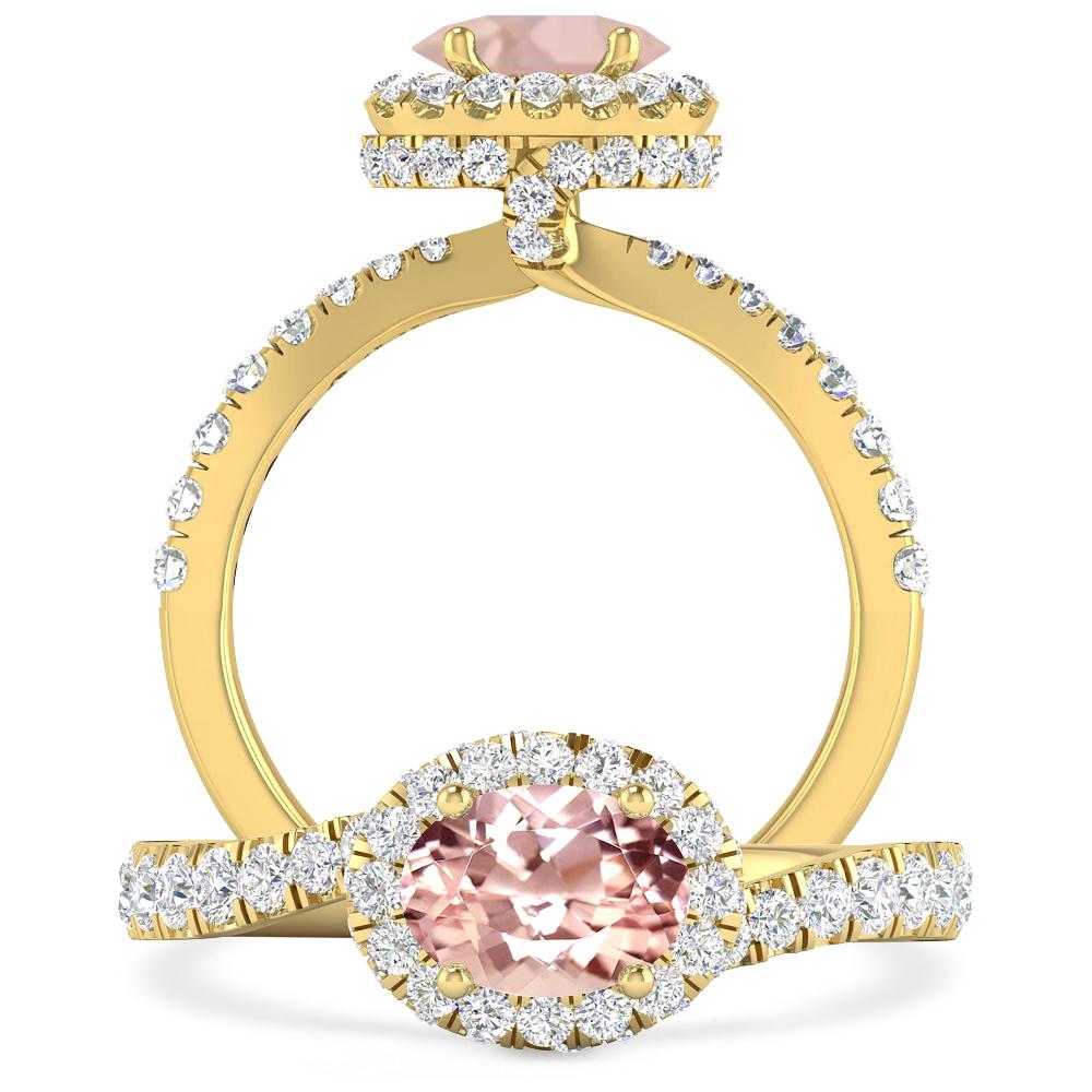 Yellow Gold - Morganite