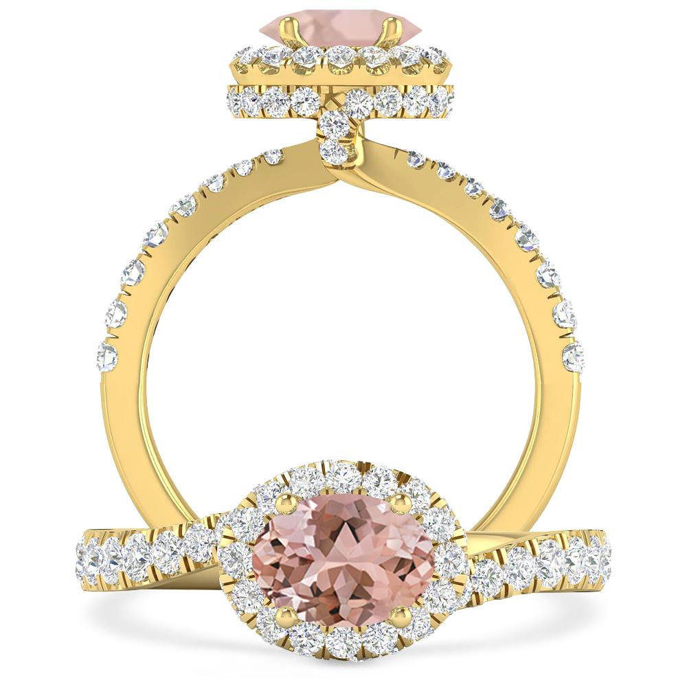 Yellow Gold - Morganite