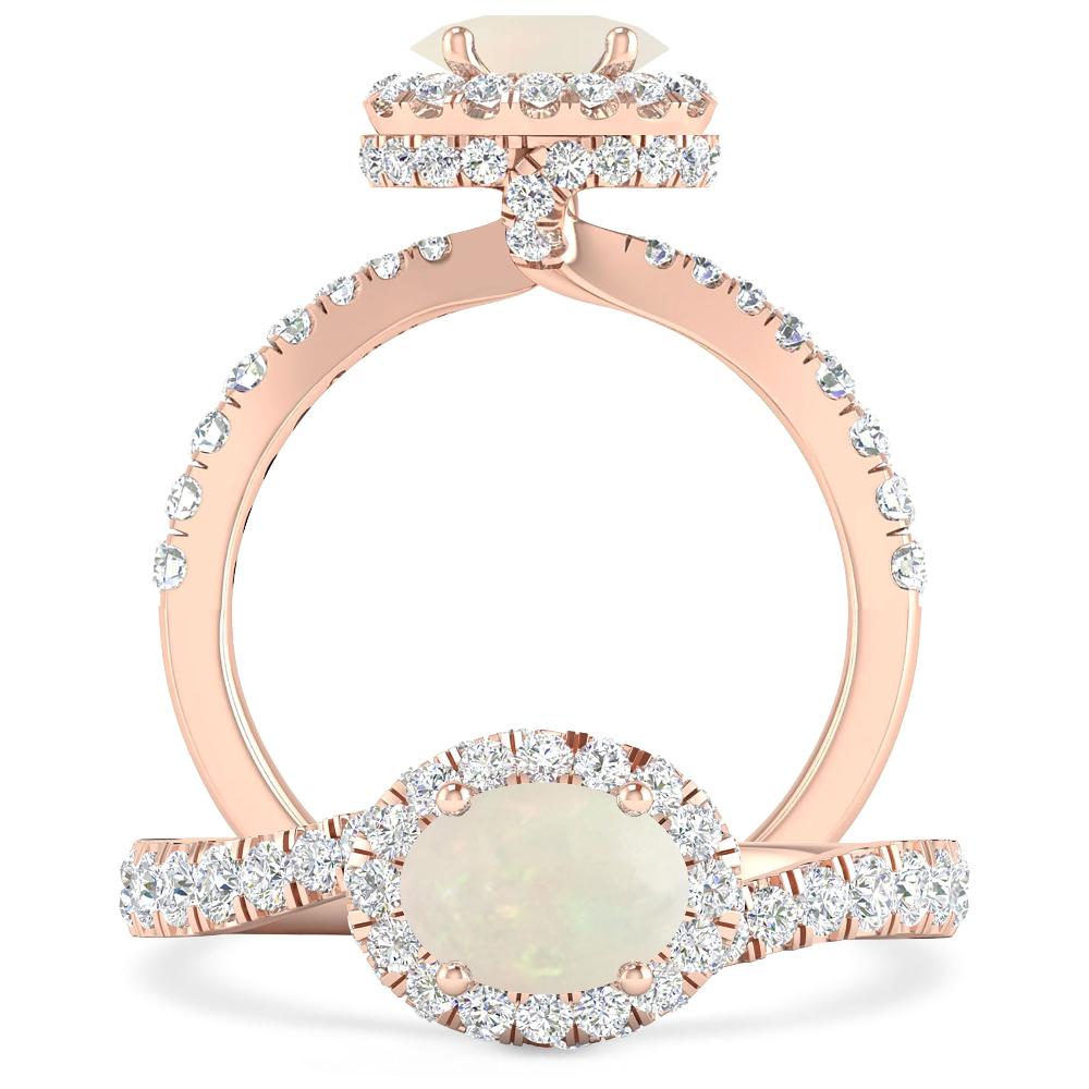 Rose Gold - Opal