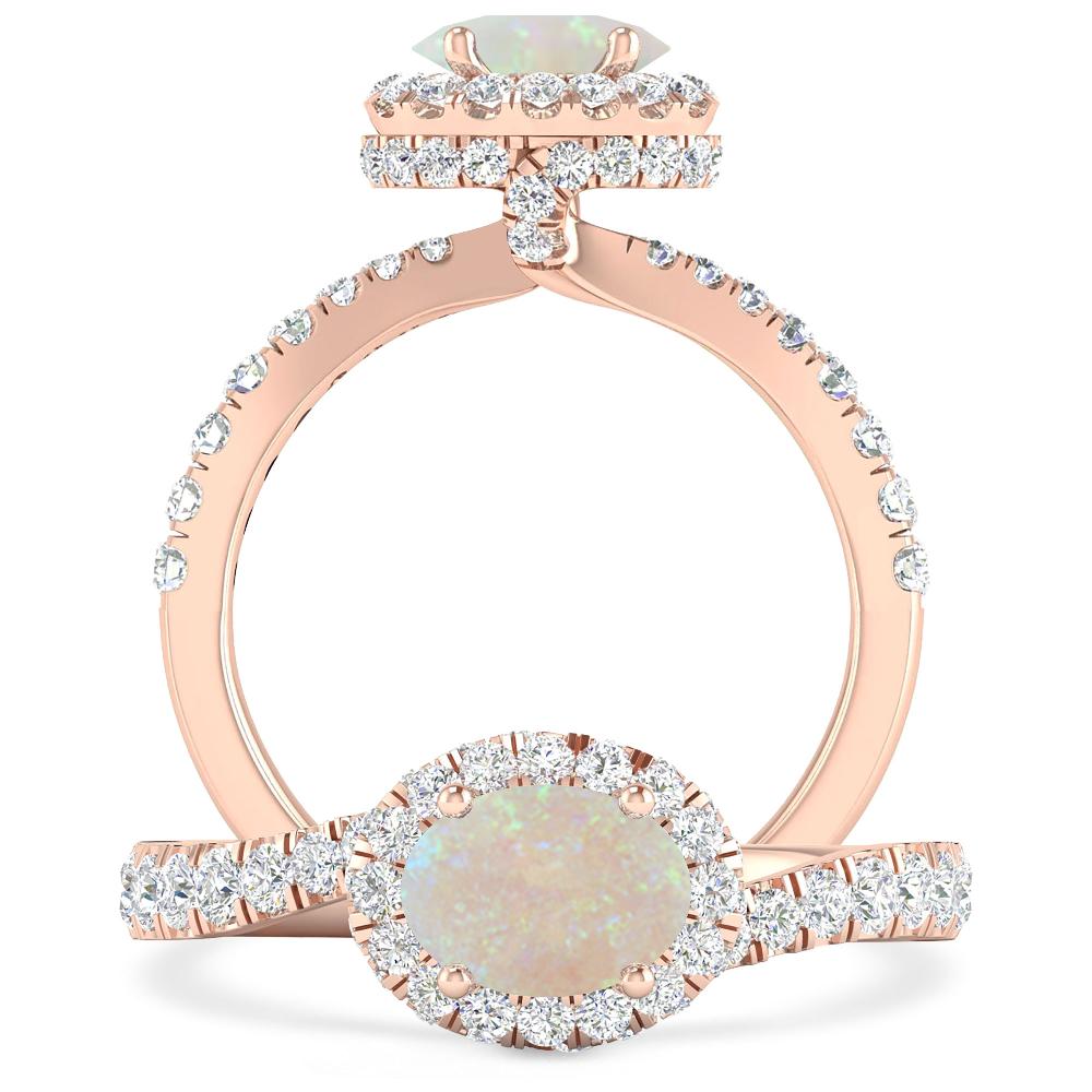 Rose Gold - Opal