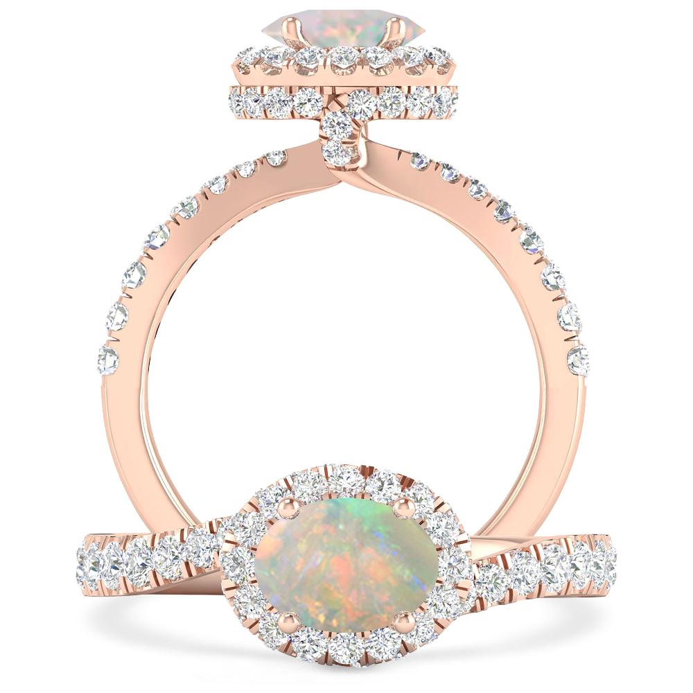 Rose Gold - Opal