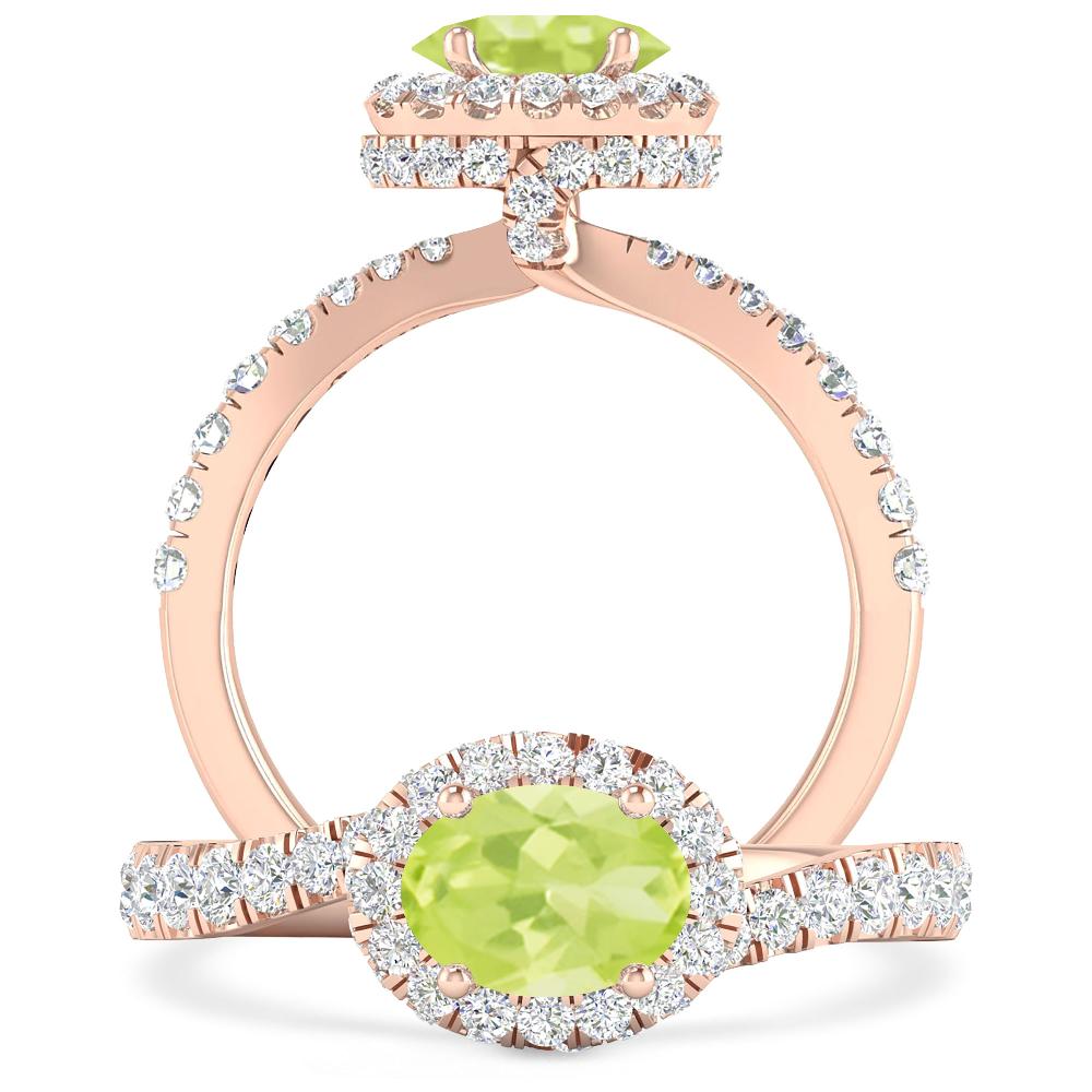 Rose Gold - Peridot