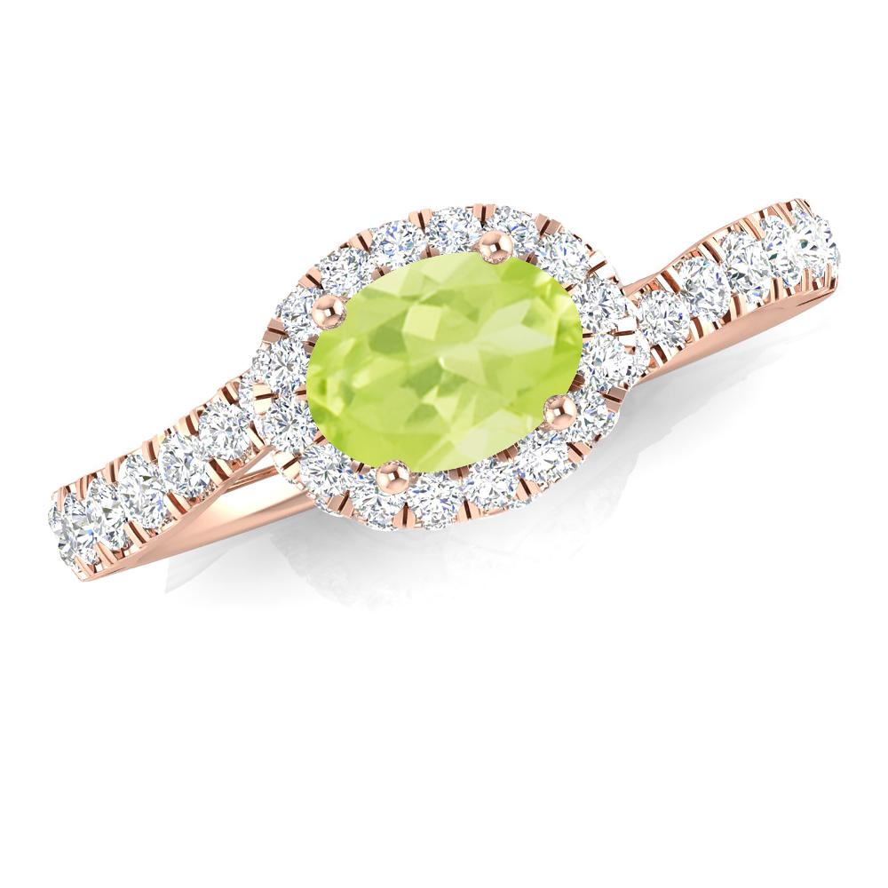 Rose Gold - Peridot