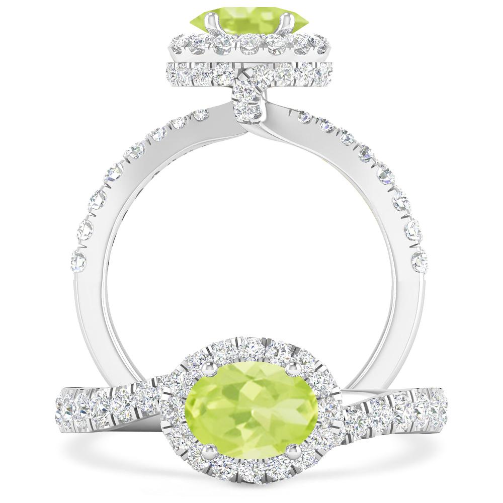 White Gold - Peridot