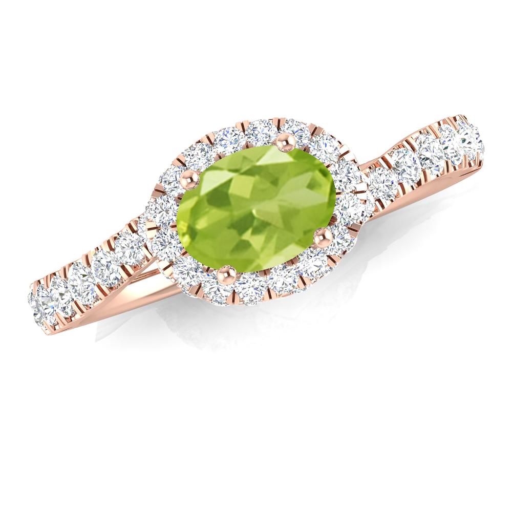 Rose Gold - Peridot