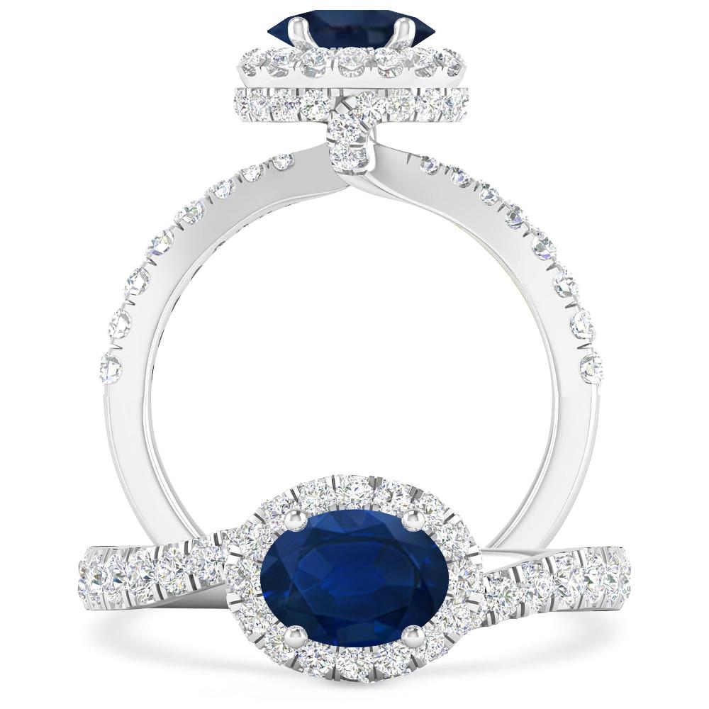 White Gold - Sapphire