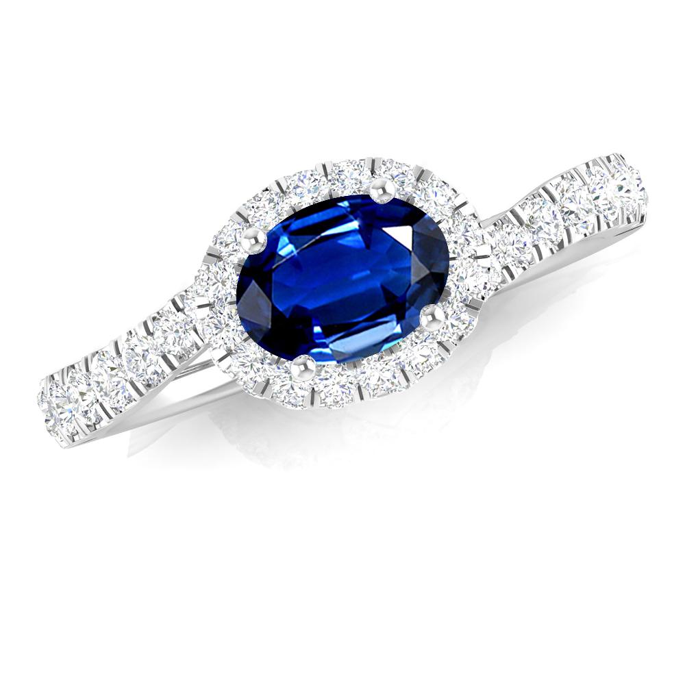 White Gold - Sapphire