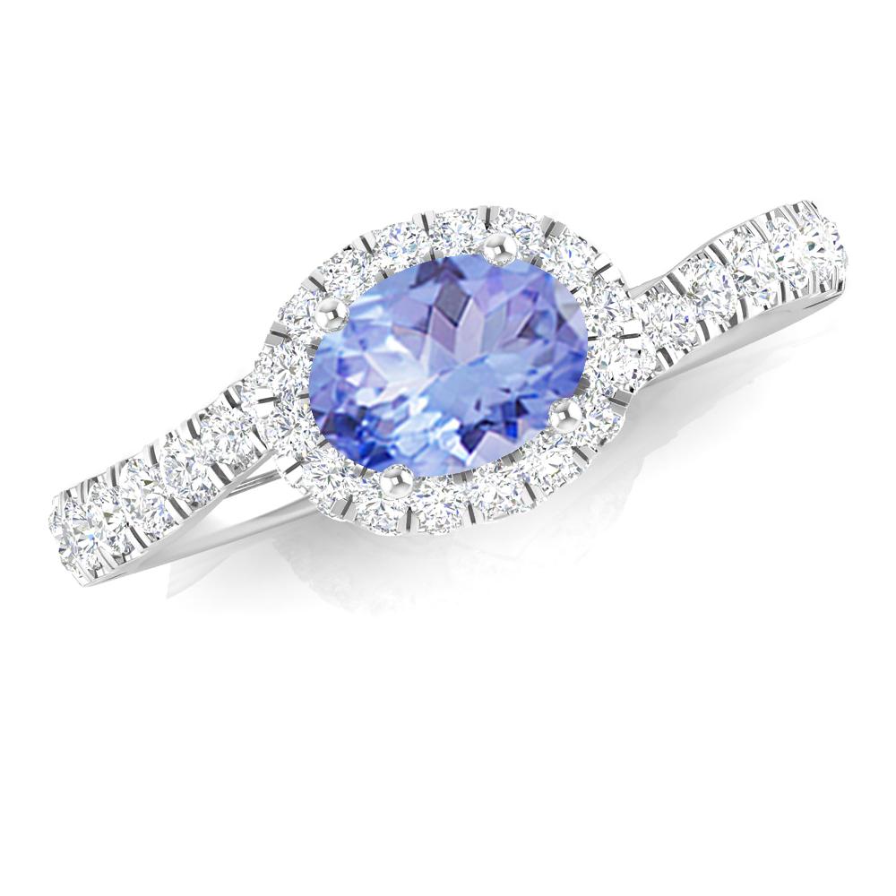 White Gold - Tanzanite