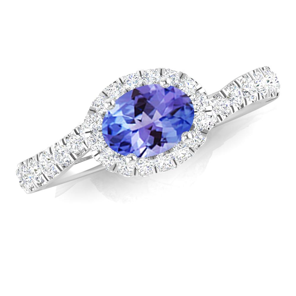 White Gold - Tanzanite