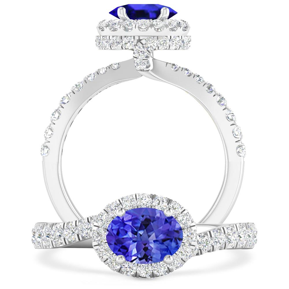 White Gold - Tanzanite