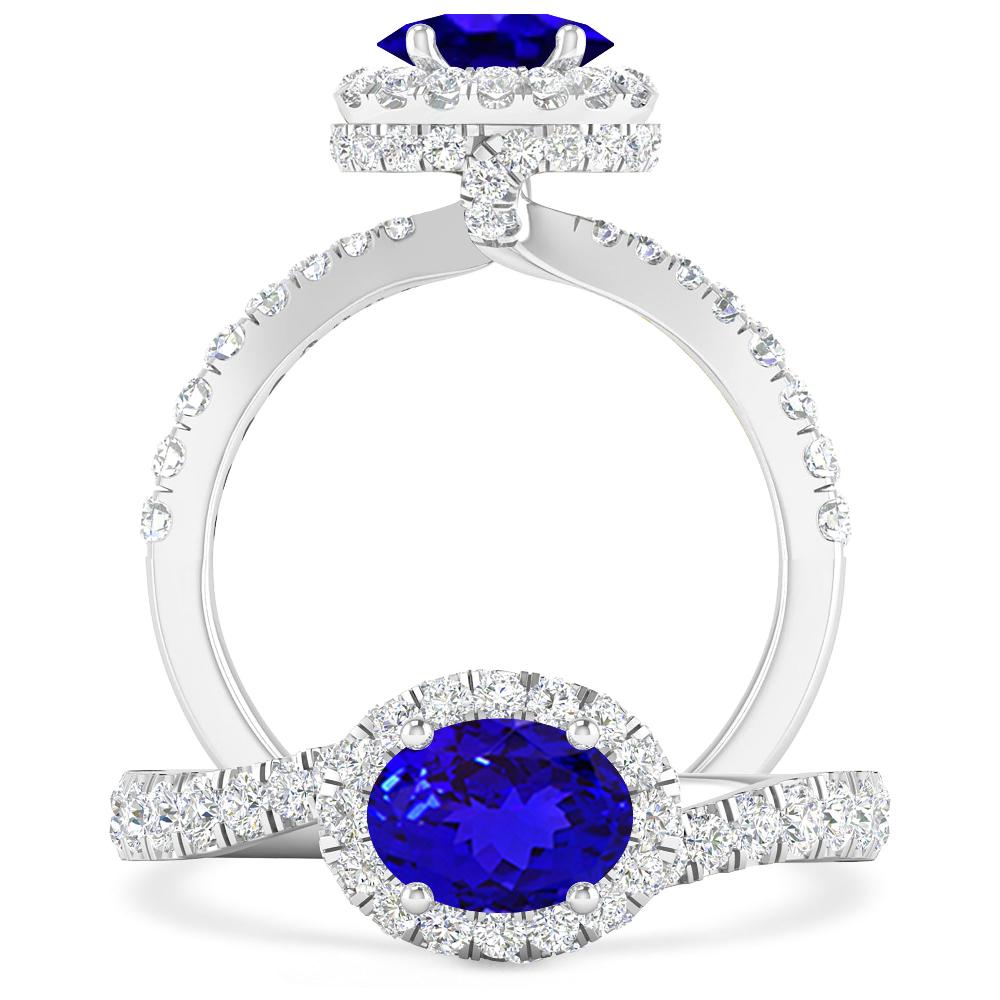 White Gold - Tanzanite