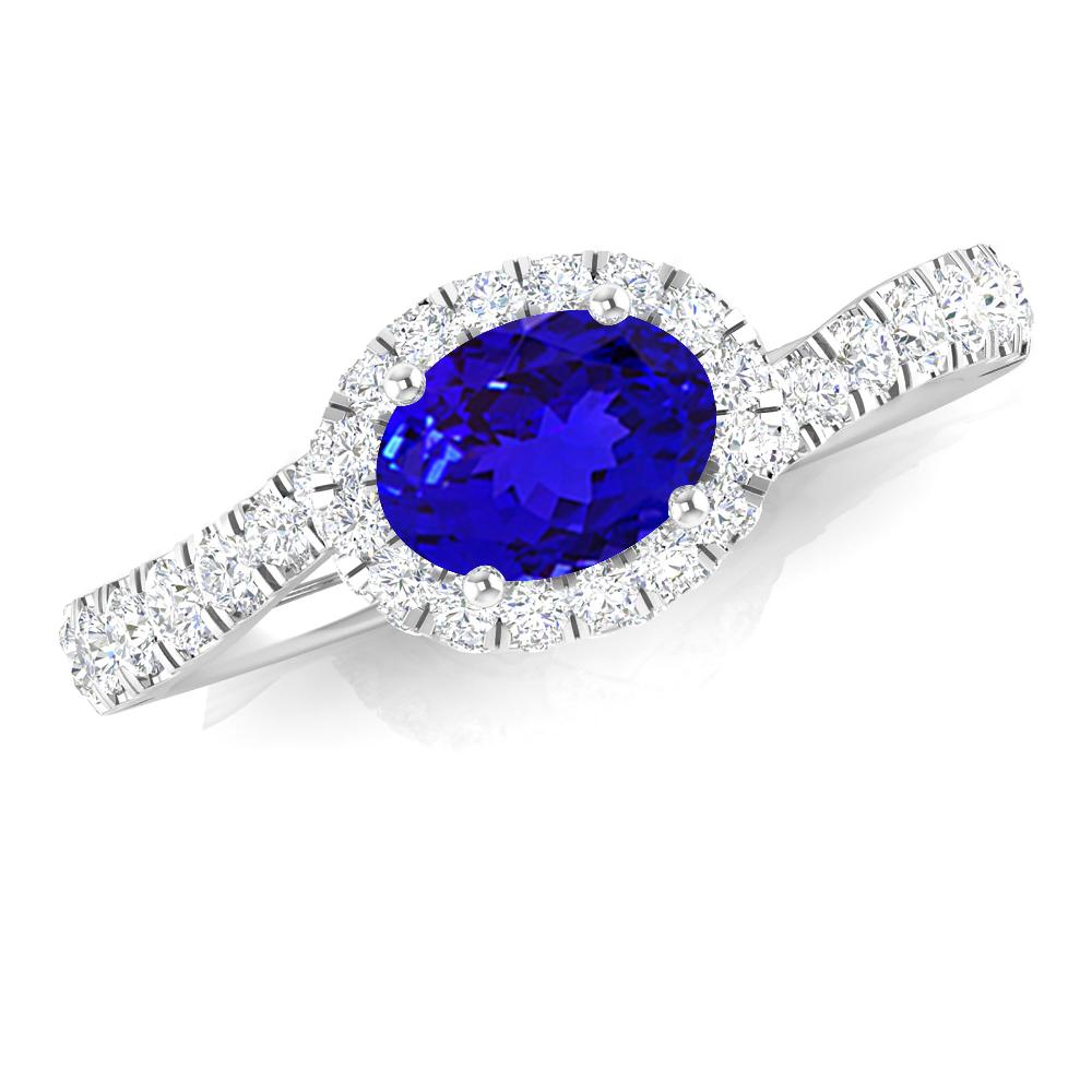 White Gold - Tanzanite