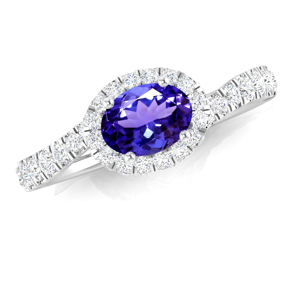 White Gold - Tanzanite